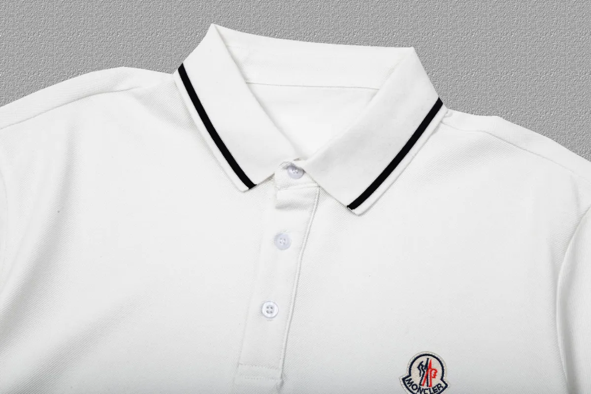 P100✨🔥 [MONCLER ] 2026FW POLO ：Black White Size：S-XXL